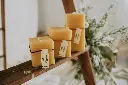 Wild Hive Natural Beeswax Candle Squre set.webp