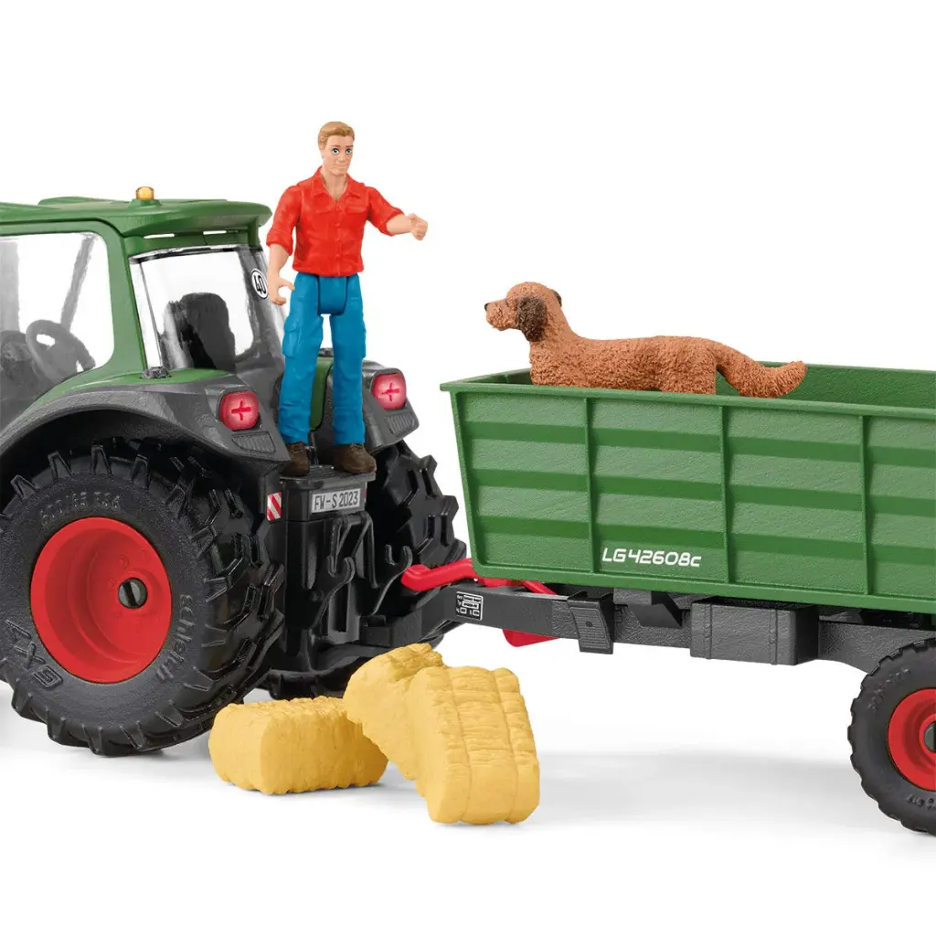 Schleich Tractor with Trailer 4.webp