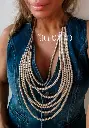 Multi Strand Wood Bead Boho Necklace 10.webp