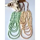 Multi Strand Wood Bead Boho Necklace 2.webp