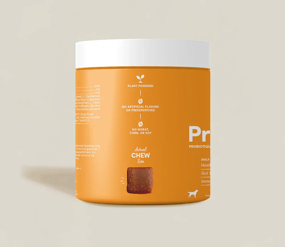 Probiotic Food Supplement Chews for Dogs 2.webp