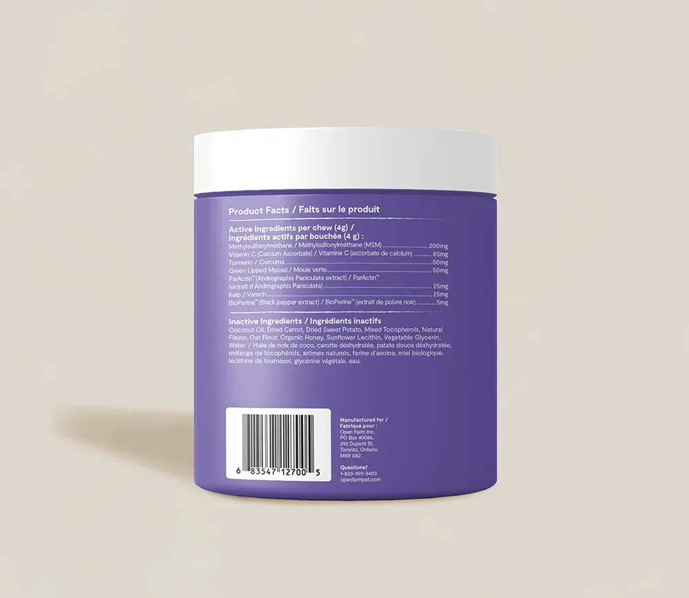 Hip & Joint Health Supplement Chews for Dogs  4.webp