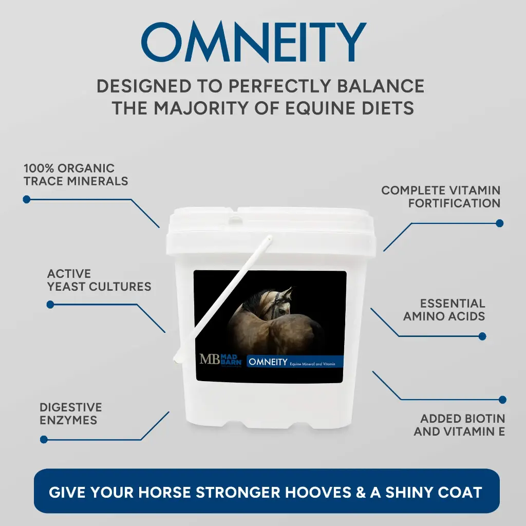 MadBarn- Omneity - Equine Mineral and Vitamin Premix (5kg pail)