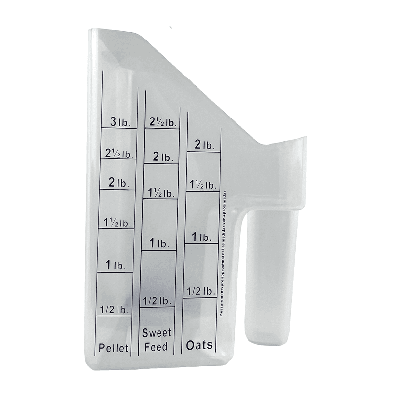 HB 3 Quart Plastic Measuring Scoop