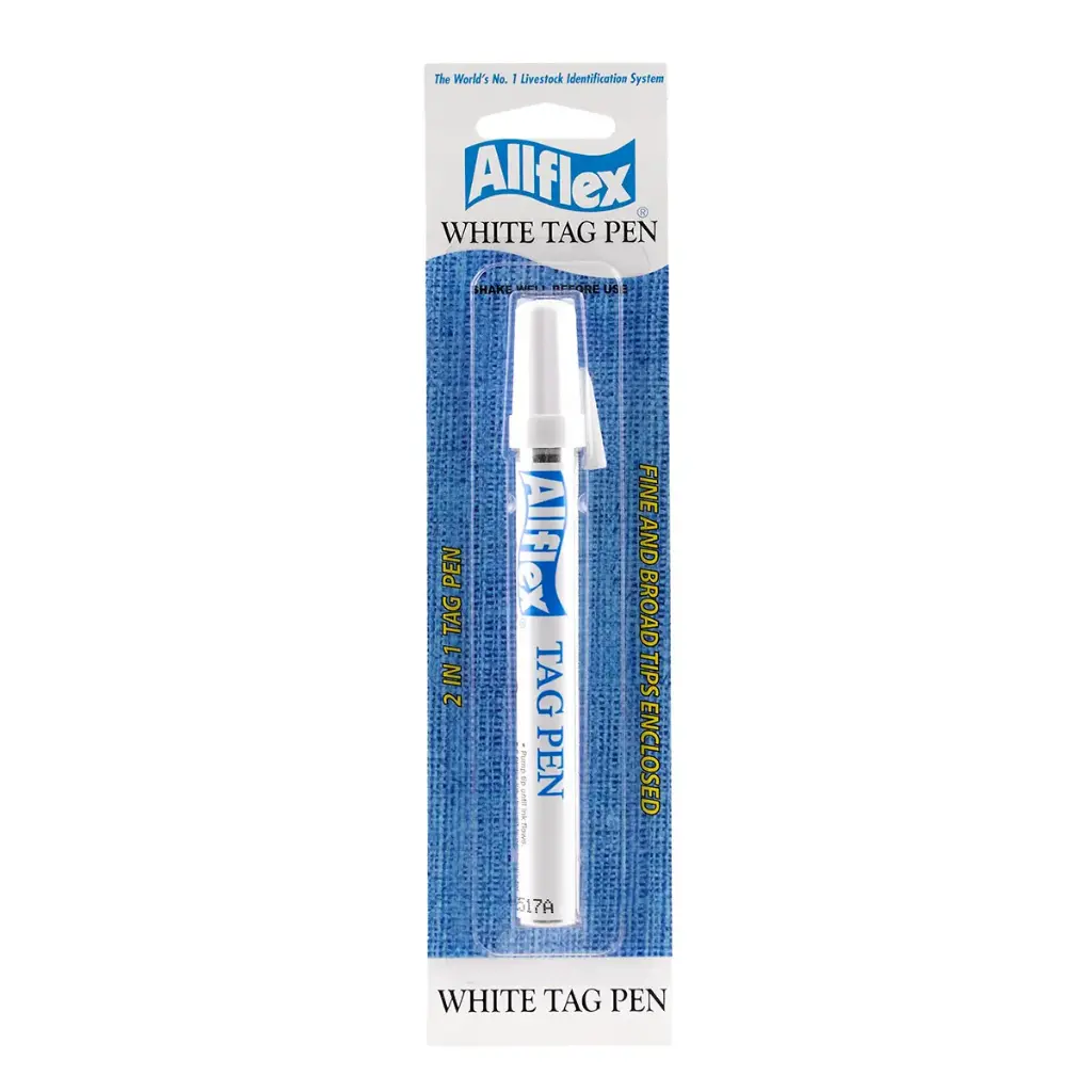 [044-007] AF Fine/Broad Pen White
