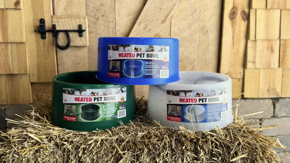 [D28-P60S] Heated Pet Bowl 60wt 1.5gal 