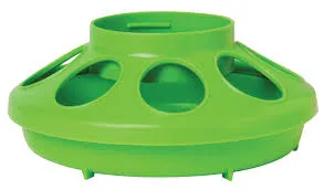 [115-082] Jar-Plastic-Poultry Waterer (Screw Base-Limegreen)