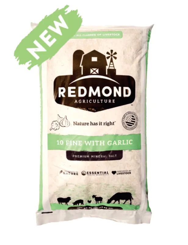 Redmond - Salt 10 Fine w/ Garlic 50lb bag