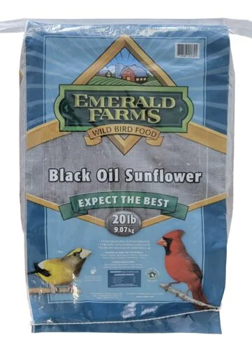 Black Oil Sunflower Seed 18kg (Emerald Farms)