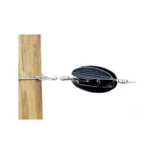 [G67702] Gallagher STRAIN INSULATOR - BLACK 5 pkg