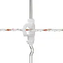 Gallagher MULTI WIRE RING TOP POST INSULATOR WHITE 30 pkg