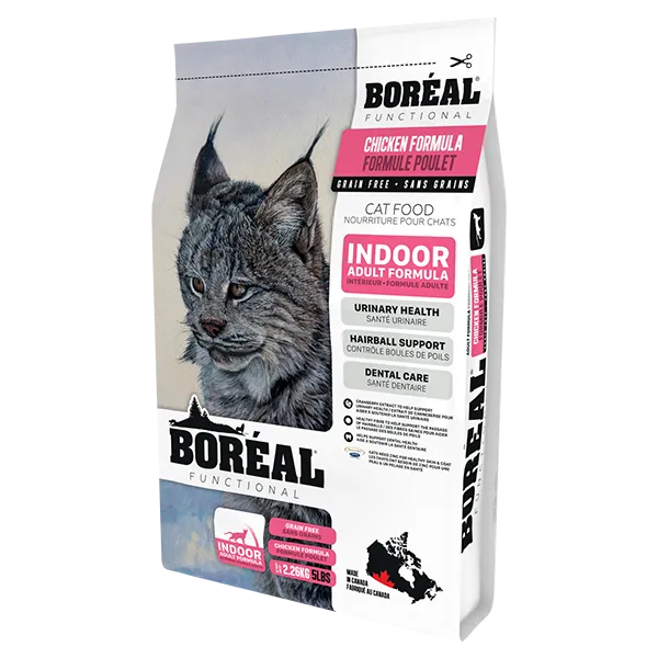 Boreal Cat Functional Indoor Chicken 2.26 kg 