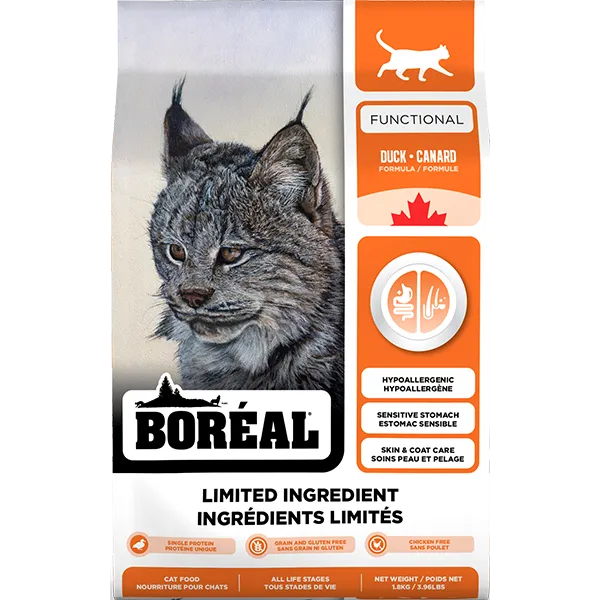 Boreal Cat Functional LID All Breed Duck 1.8 kg