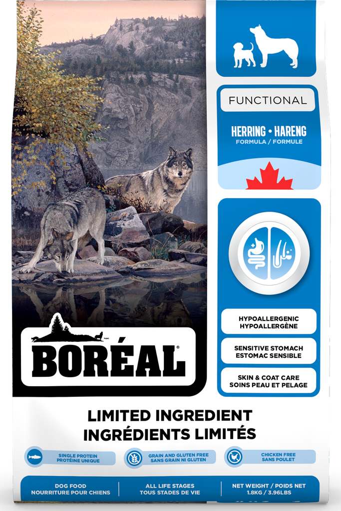 [688-00917] Boreal Dog Functional Limited Ingredients Herring 10 kg