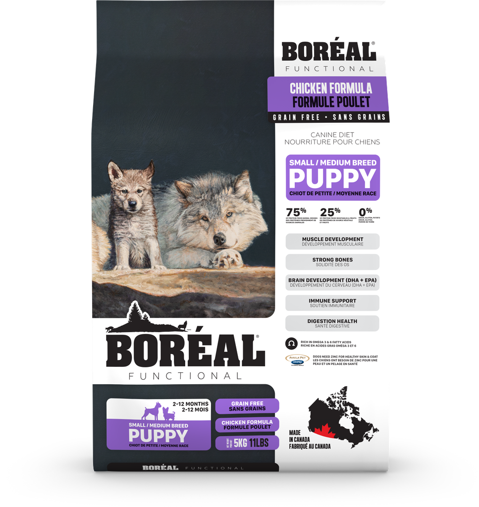 [688-00435] Boreal Dog Functional Small / Medium Breed Puppy Chicken 10kg