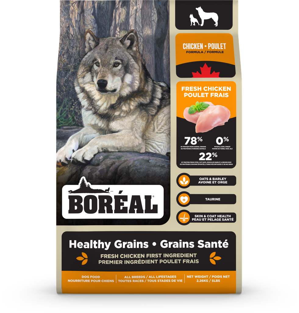 [688-00865] Boreal Dog Healthy Grains Chicken 10kg