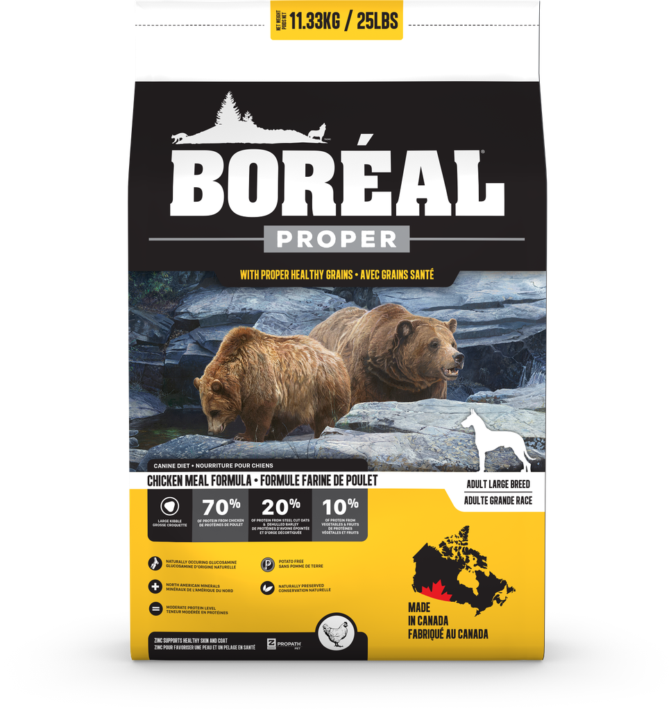 [688-00528] Boreal Dog Proper Large Breed Chicken Meal 11.33 kg 
