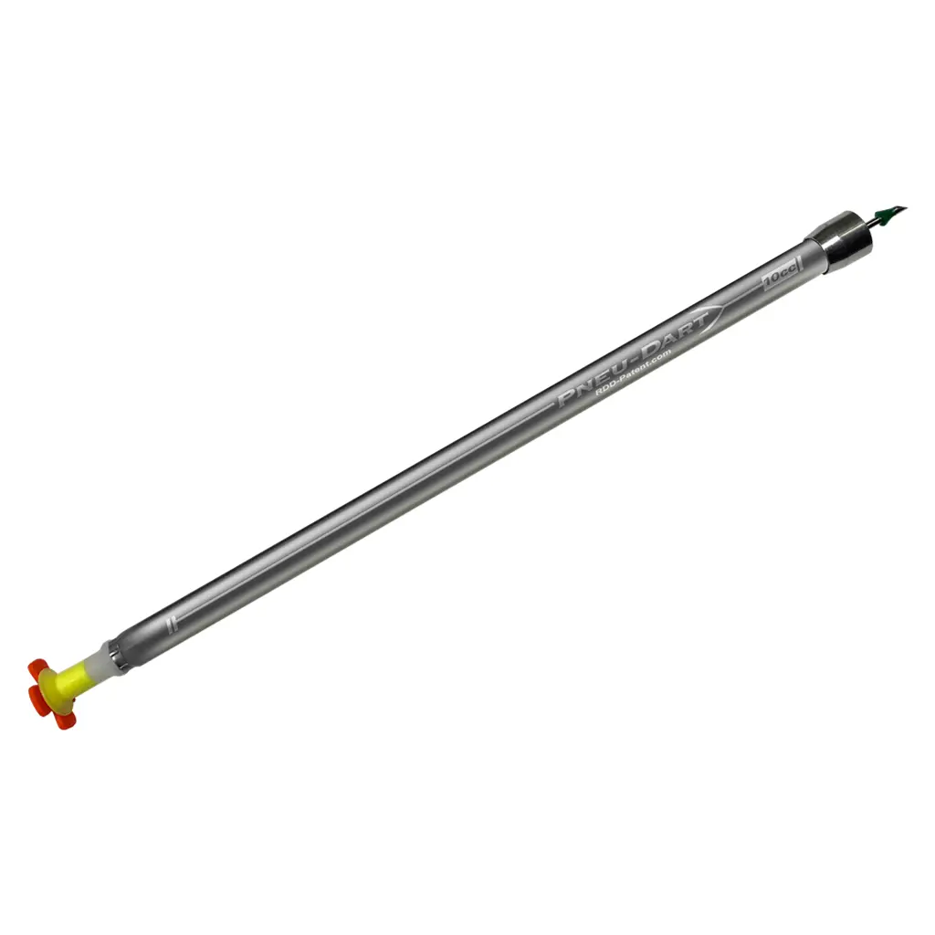 [10U2G] PNEU-DART Slo-Inject Darts 10cc Type U RDD 1/2" 14GA (5/pkg)