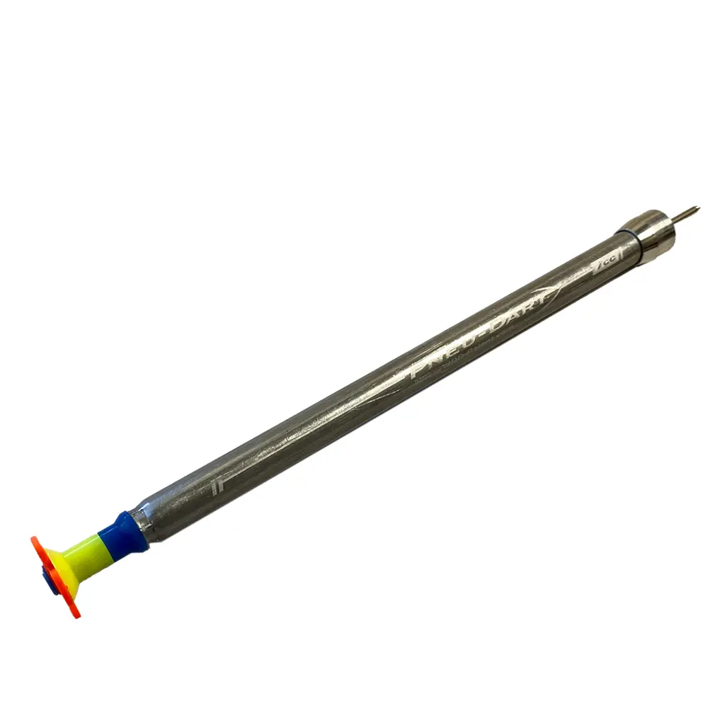 [10UPD] PNEU-DART Slo-Inject Practice Darts 10cc Type U RDD 1/2" 14GA (5/pkg)