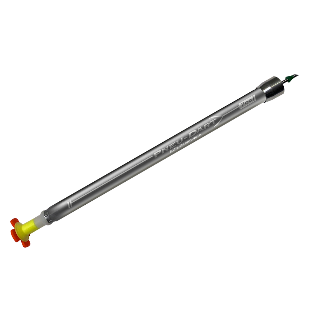 [7U2G] PNEU-DART Slo-Inject Darts 7cc Type U RDD 1/2" 14GA (5/pkg) 
