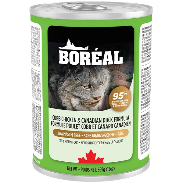 Boreal Cat Cobb Chicken & Canadian Duck 369g