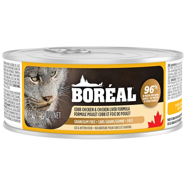 Boreal Cat Cobb Chicken & Chicken Liver 156g