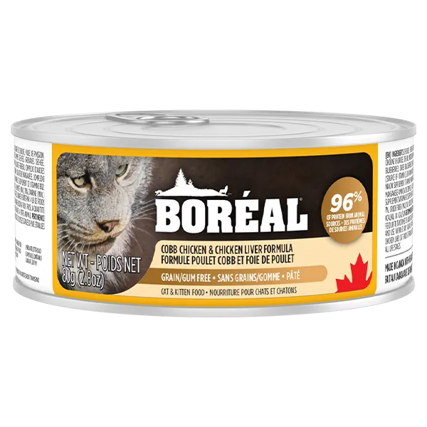Boreal Cat Cobb Chicken & Chicken Liver 24/80g