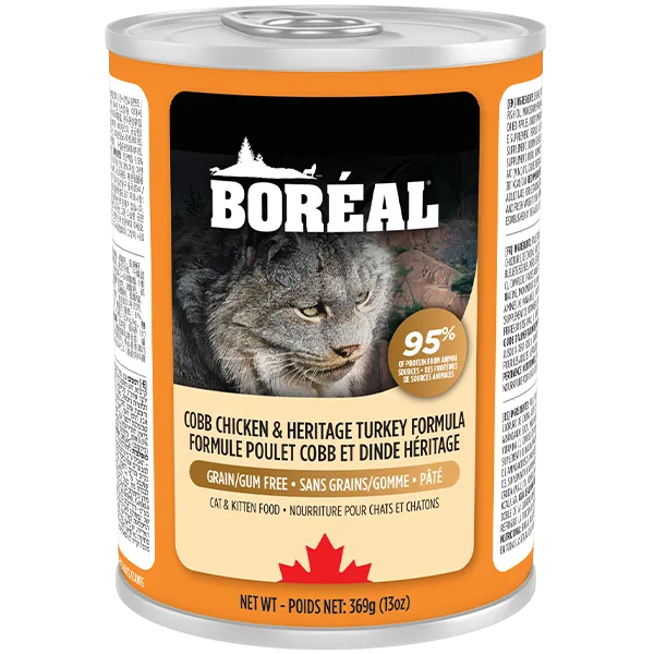Boreal Cat Cobb Chicken & Heritage Turkey 369g