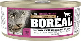 Boreal Cat Cobb Chicken NZ Lamb & Angus Beef 156g