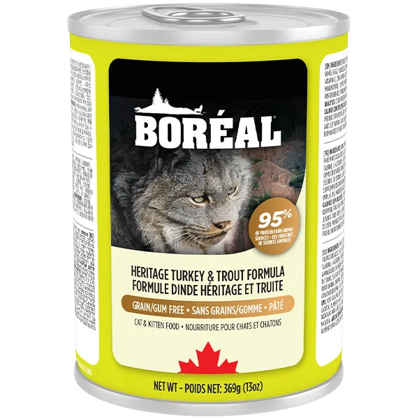Boreal Cat Heritage Turkey & Trout 369g