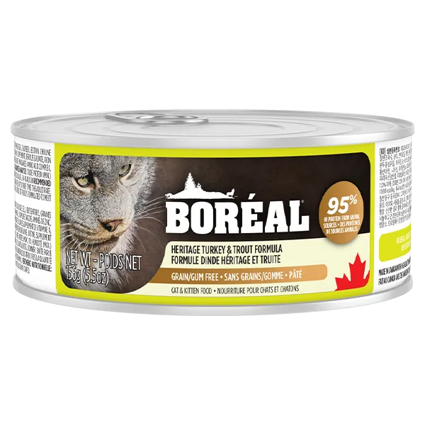 Boreal Cat Heritage Turkey & Trout 156g