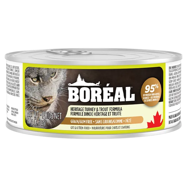 Boreal Cat Heritage Turkey & Trout 80g