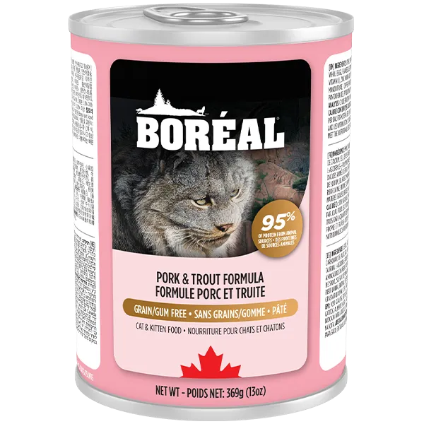 Boreal Cat Pork & Trout 369g