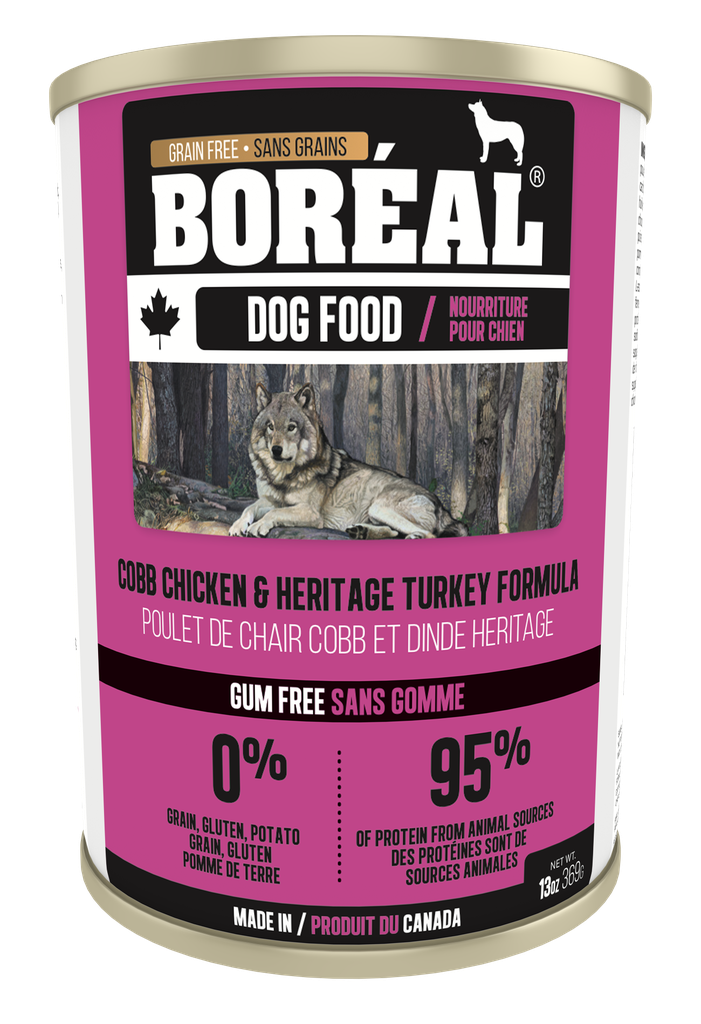 Boreal Dog Cobb Chicken & Heritage Turkey 369g