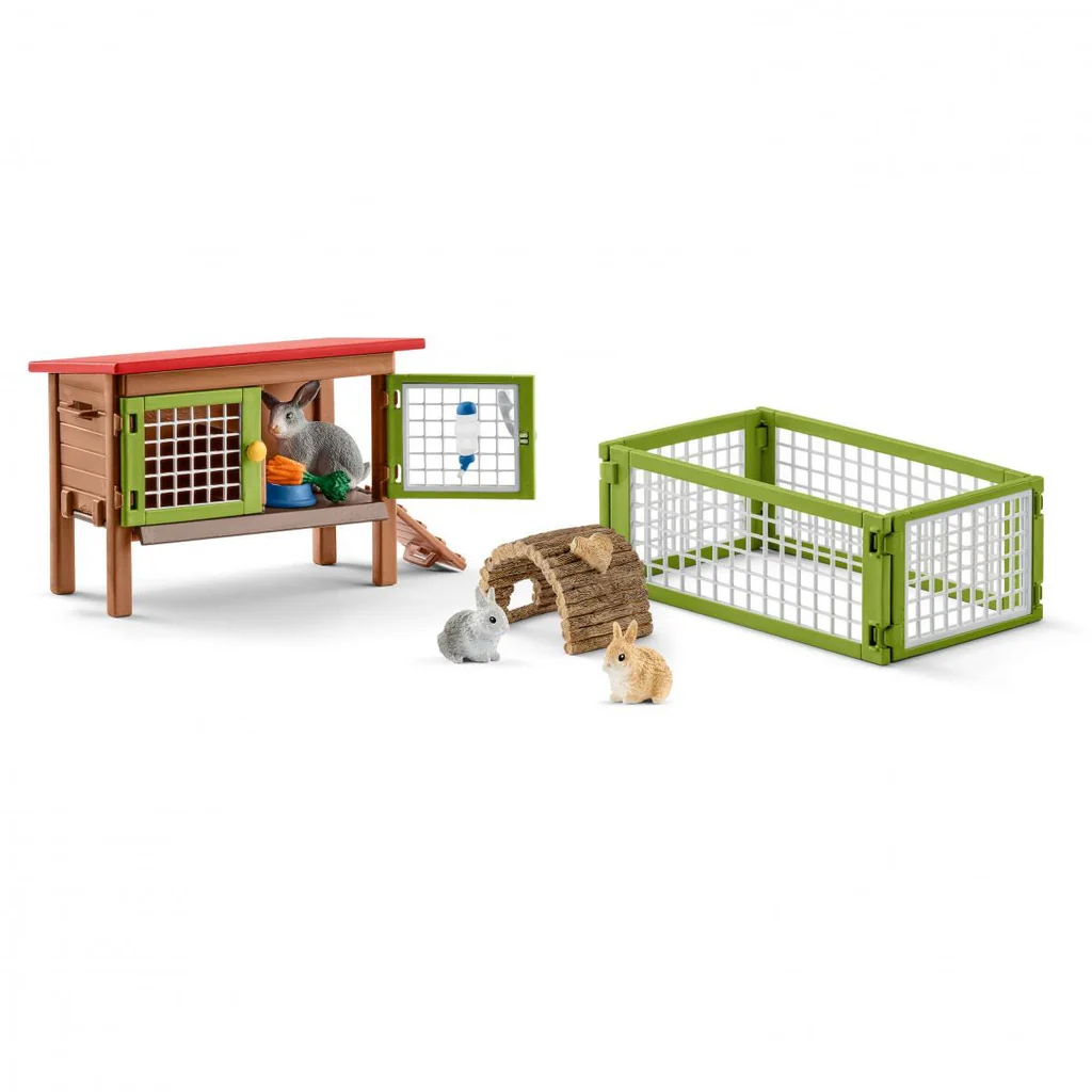 [42420] Schleich - Rabbit Hutch