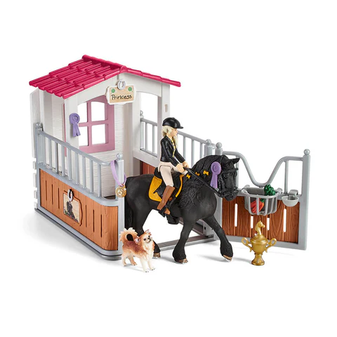 Schleich Horse Box with Horse Club Tori &
Princess