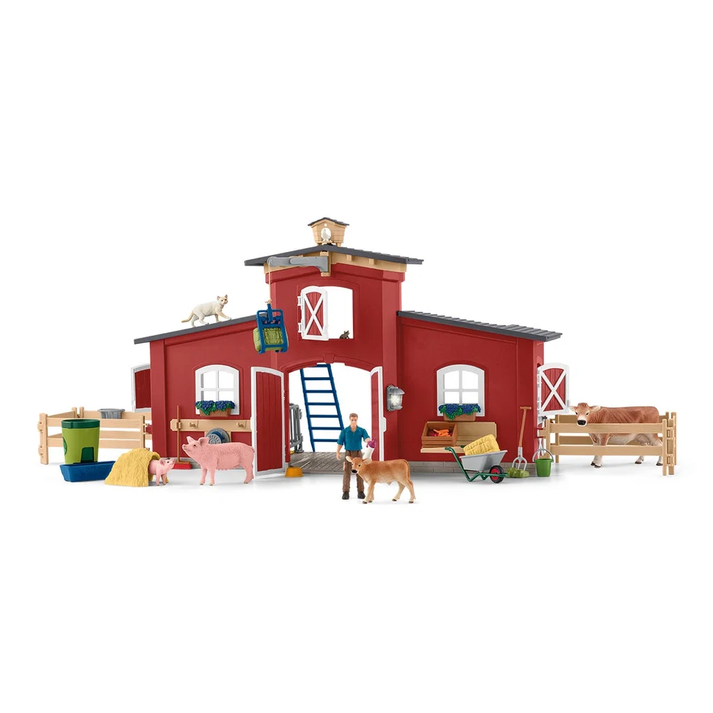 [42606] Schleich - Large Barn with Animals and Accessories