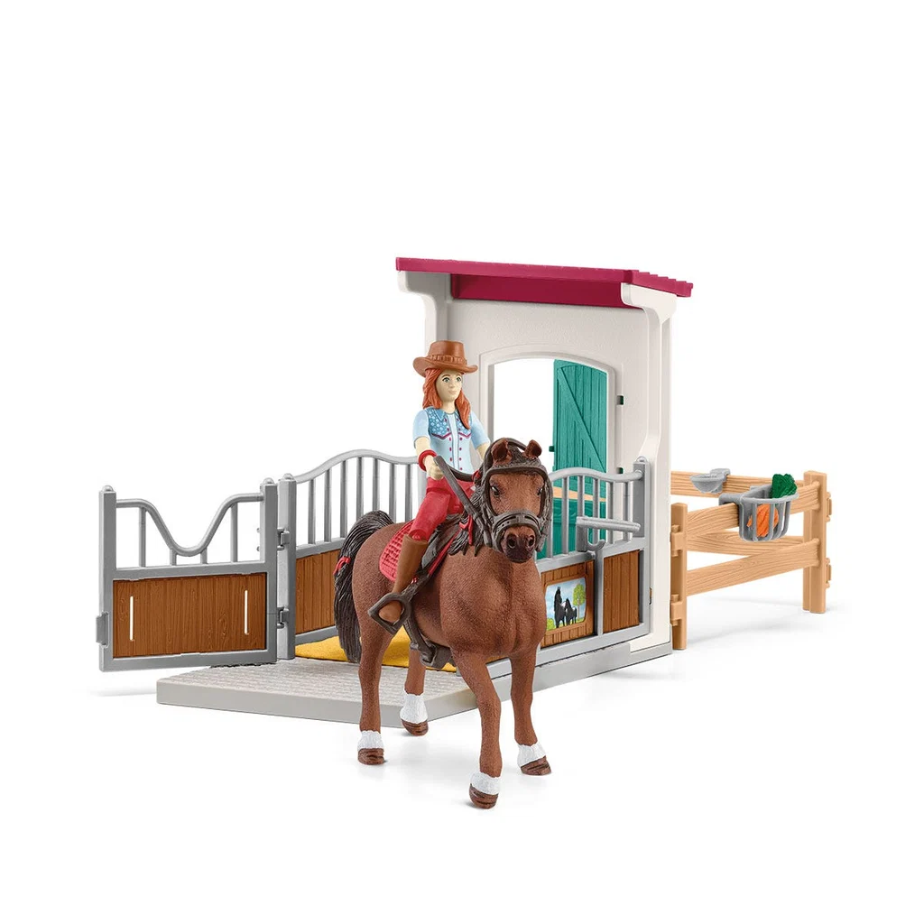 Schleich - Horse Box with Hannah & Cayenne