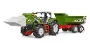 Bruder ROADMAX Tractor w Front loader and trailer
