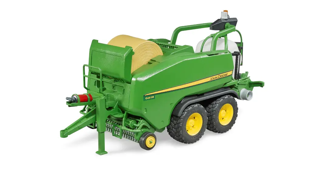 [09819] Bruder John Deere Wrapping Baler C441R