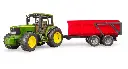 Bruder John Deere 6920 w Tipping trailer