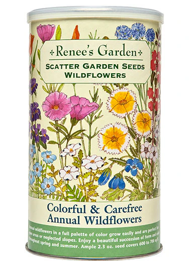 [RN8186] Renee's Garden Scatter Can - Wildflowers