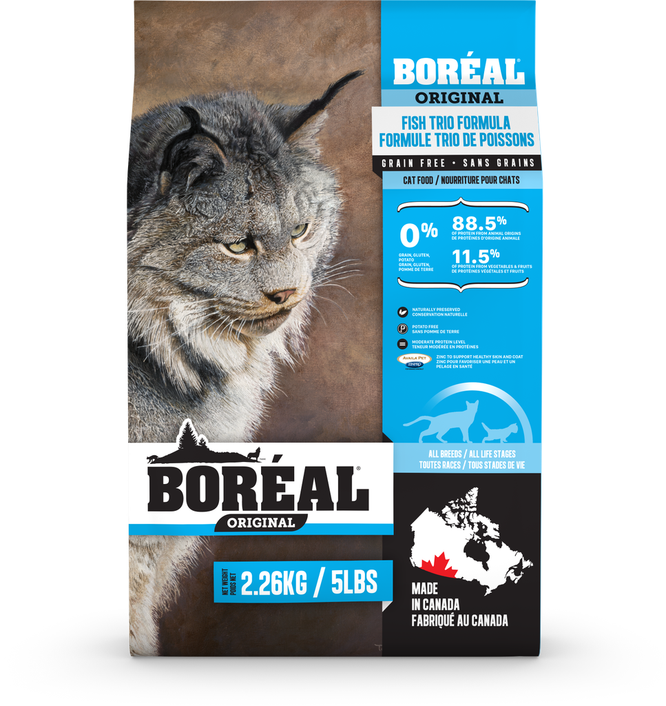 [688-00508] Boreal Cat Original Fish Trio 5.44 kg