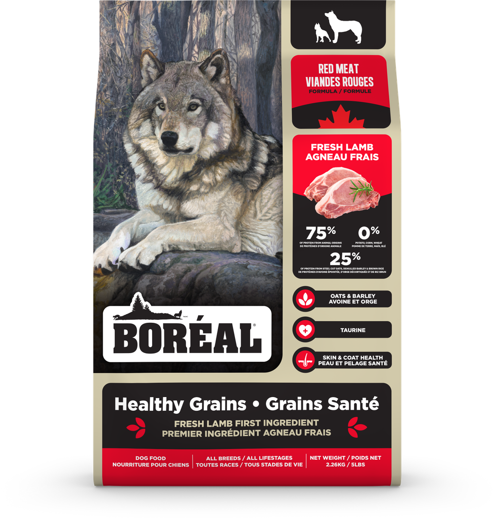 [688-00867] Boreal Dog Healthy Grains Red Meat 10kg