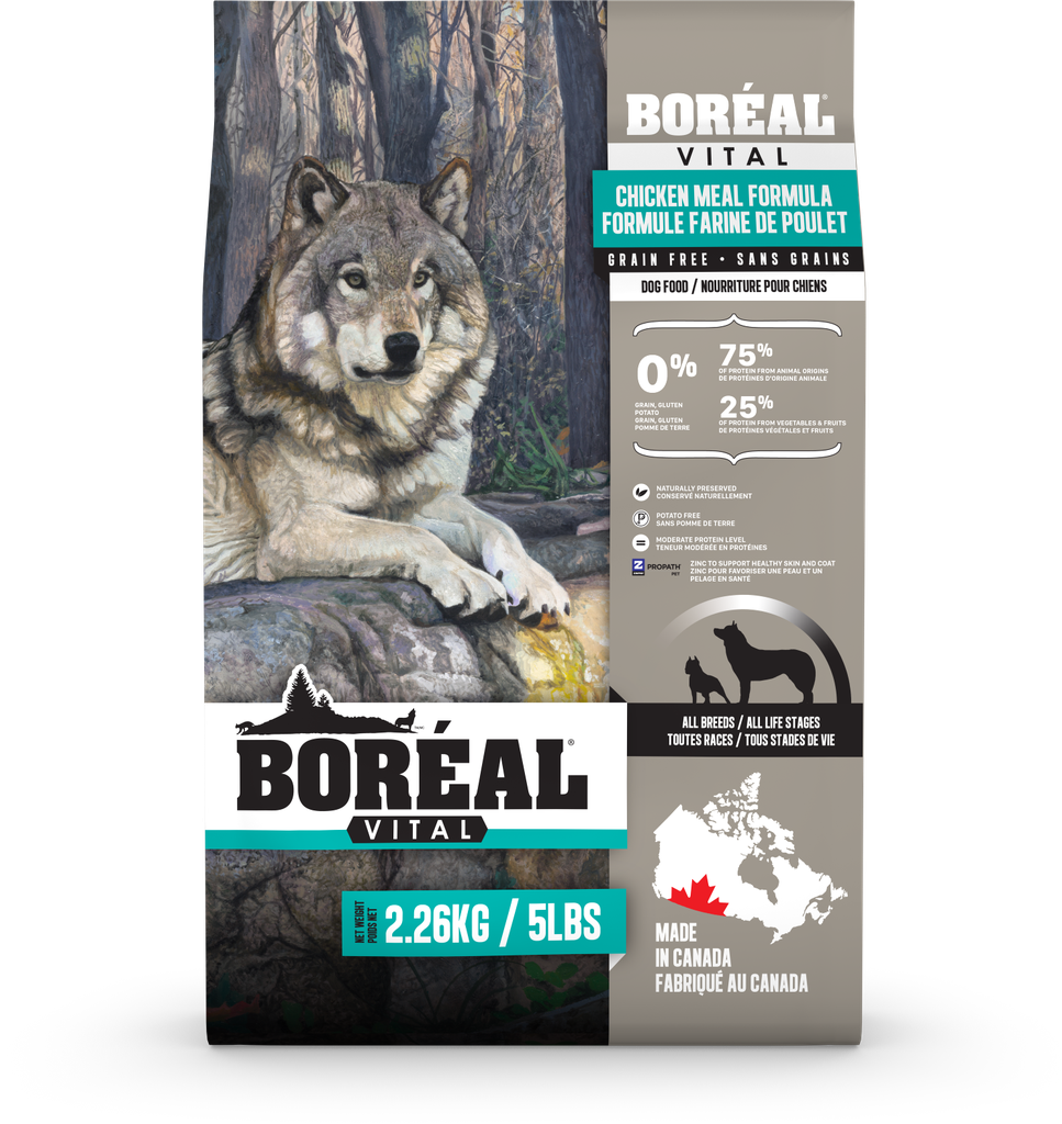 [688-00521] Boreal Dog Vital All Breed Chicken Meal 11.33kg