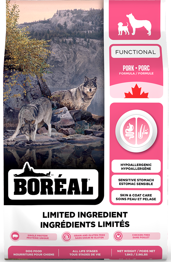[688-00935] Boreal Dog Functional Limited Ingredients Pork 10kg
