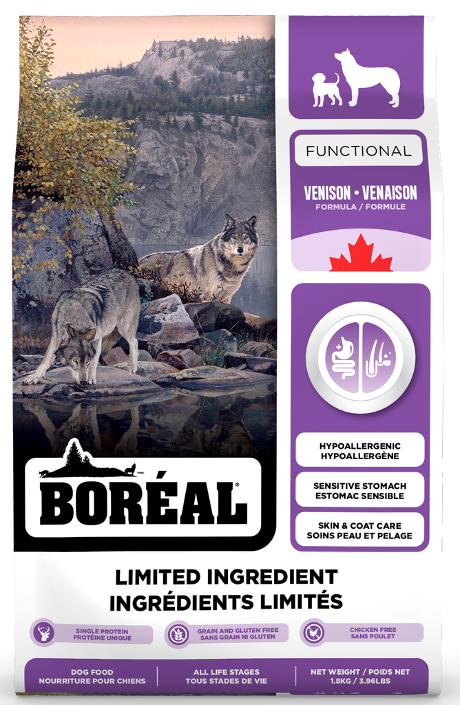 [688-00921] Boreal Dog Functional Limited Ingredients Venison 1.8kg