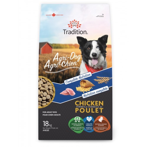 [C4630] Tradition Agri-Dog 18kg 