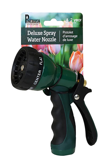 Pinebush Deluxe Spray Adjustable Watering Nozzle (multi-coloured)