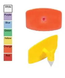 Z Tag - 1 Piece - Hog (25/pkg) SO* (Red)